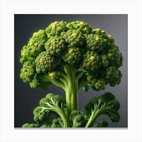 Broccoli 12 Canvas Print