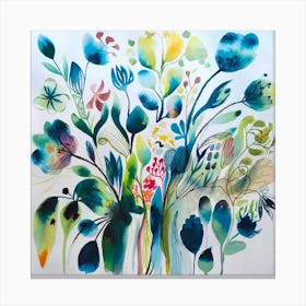 watercolor painting Canvas Print