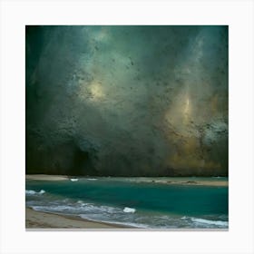 Stormy Sea 1 Canvas Print