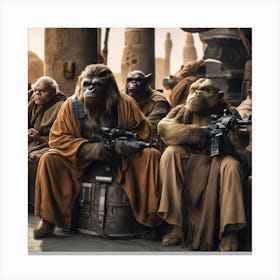 Star Wars The Force Awakens 26 Canvas Print