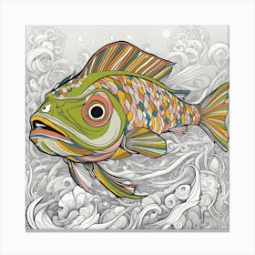 Colourful Fish Canvas Print