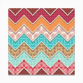 Chevron Pattern Canvas Print