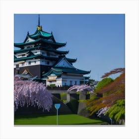 Cherry Blossoms In Japan 1 Canvas Print