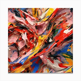 Abstract Painting 1 Canvas Print