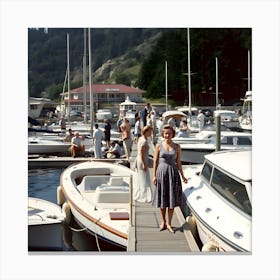 The Old Marina ~Reimagined 66 Canvas Print