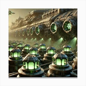 Venusian Toxis Dominator Chemical Weapons Arrays Converted (2) Canvas Print