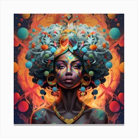 Afro-Futurism Canvas Print