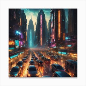 Most Devloped Town Canvas Print