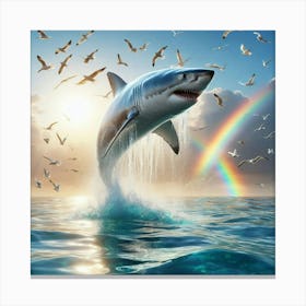 Great White Shark 1 Canvas Print