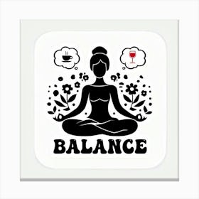 Balance Canvas Print