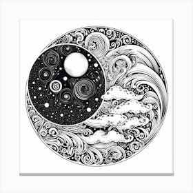 Yin And Yang 21 Canvas Print