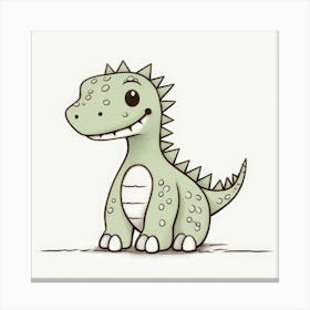 Dinosaur Baby Canvas Print