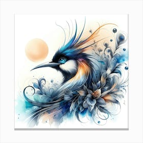 Creative Wild Animal Representation 93 Canvas Print