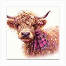 Highland Cow 24 Canvas Print