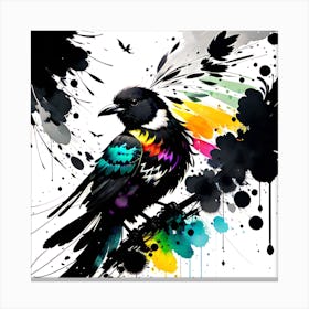 Colorful Bird 4 Canvas Print