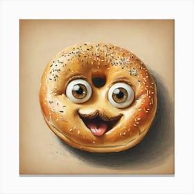 Bagel 1 Canvas Print