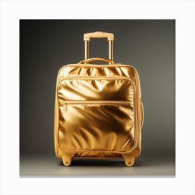 Gold Luggage 5 Canvas Print