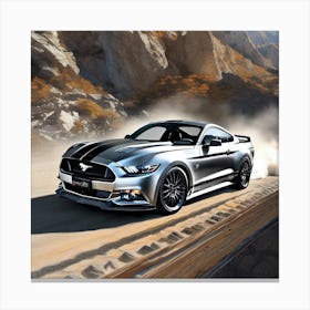 Ford Mustang Gt 3 Canvas Print