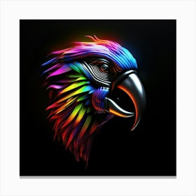 Colorful Parrot 10 Canvas Print