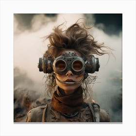 Steampunk Girl 29 Canvas Print