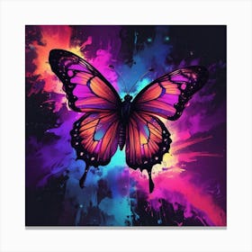 Butterfly Painting 263 Canvas Print