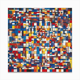 'Six Squares' Canvas Print