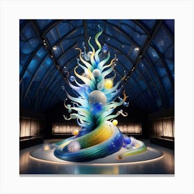 Chinese Glass Tree Canvas Print