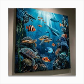 Sea Turtles Canvas Print