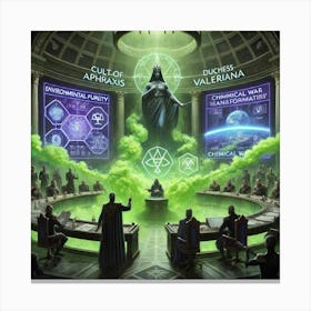 Cult Of Aphraxis Role Canvas Print