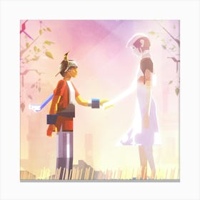 ICO GAME Canvas Print