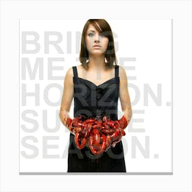 Bring Me the Horizon 5 Canvas Print