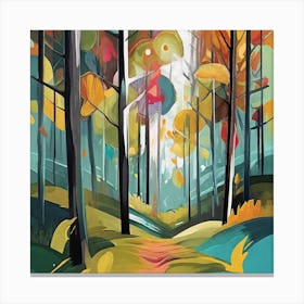 Forest Path Canvas Print