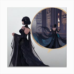 Enchanted Mirror Canvas Print