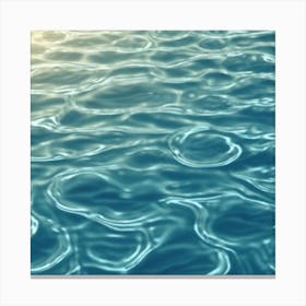Water Ripples 3 Canvas Print