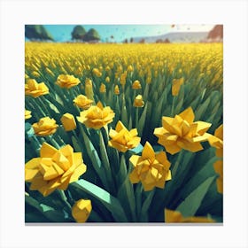 Daffodils Canvas Print