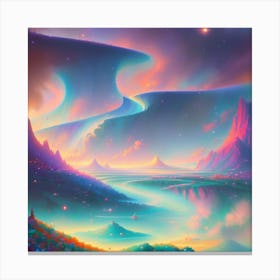 Lucid Sky Canvas Print