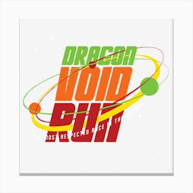 Dragon Void Run Canvas Print