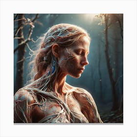 Creature Of The Forest Canvas Print