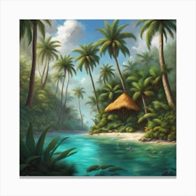 Tropical Paradise 2 Canvas Print