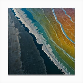 Rainbows In The Desert Canvas Print