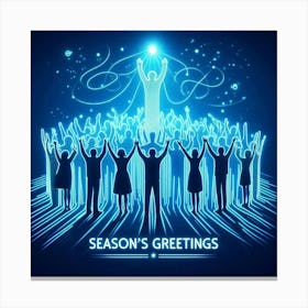 Christmas Greetings Canvas Print