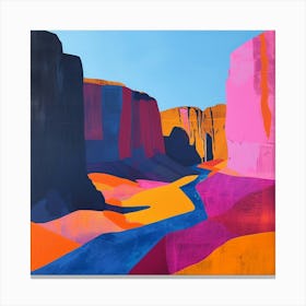 Abstract Travel Collection Burkina Faso 1 Canvas Print