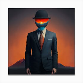 Man In A Suit 1 Canvas Print