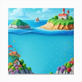 Seascape Canvas Print