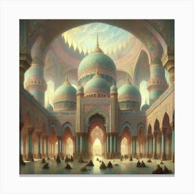 Islamic Mosque 2 Canvas Print