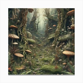 Forest Floor 1 Canvas Print