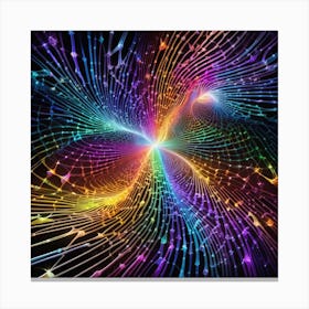 Abstract Abstract Fractal Canvas Print