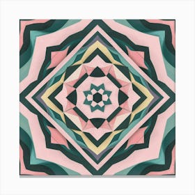 Abstract Mandala 2 Canvas Print