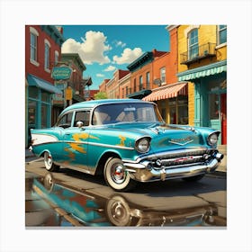 Chevrolet Bel Air 1 Canvas Print