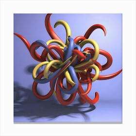 Abstract 3d Canvas Print